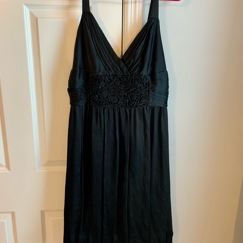 BCBGMaxAzria Black Dress (Sz12-see notes)